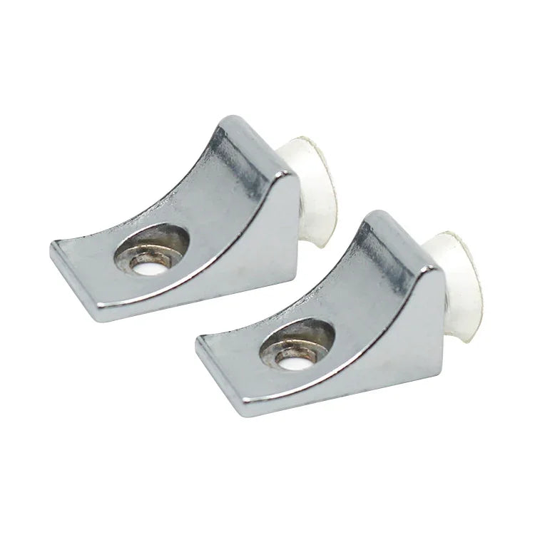 30 PCS Suporte de placa ventosa em liga de zinco espessada com camada brilhante em ângulo reto grande, Peso: 12,2g, Ângulo reto grande