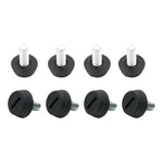 100 PCS Almofada de Pé Ajustável para Móveis Parafuso de Suporte, M8x15, M8x15