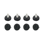 100 PCS Almofada de Pé Ajustável para Móveis Parafuso de Suporte, M6x14, M6x14