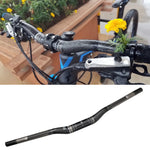 Guiador curvo para bicicleta de estrada TOSEEK em fibra de carbono integral, tamanho: 620mm (mate), 620mm