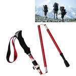 5 Node Portable Foldable Aluminium Alloy Alpenstocks Trekking Poles, Folding Length : 28.5CM, Folding Length : 28.5CM (Black), Folding Length : 28.5CM (Green), Folding Length : 28.5CM (Blue), Folding Length : 28.5CM (Red)