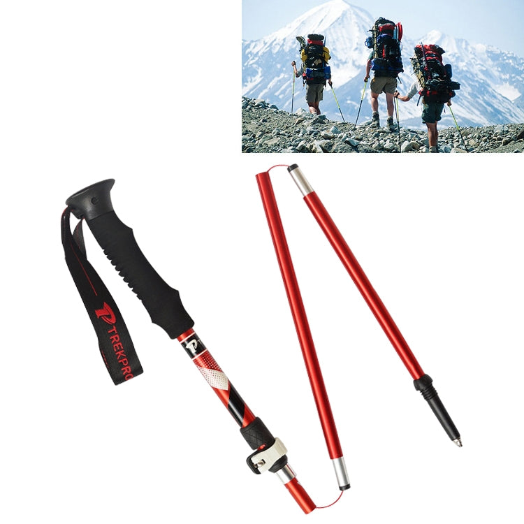 5 Nódulos Bastões de Trekking Dobráveis Portáteis em Liga de Alumínio Alpenstocks, Comprimento Dobrável: 35CM, Comprimento Dobrável: 35CM (Preto), Comprimento Dobrável: 35CM (Verde), Comprimento Dobrável: 35CM (Azul), Comprimento Dobrável: 35CM (Vermelho)