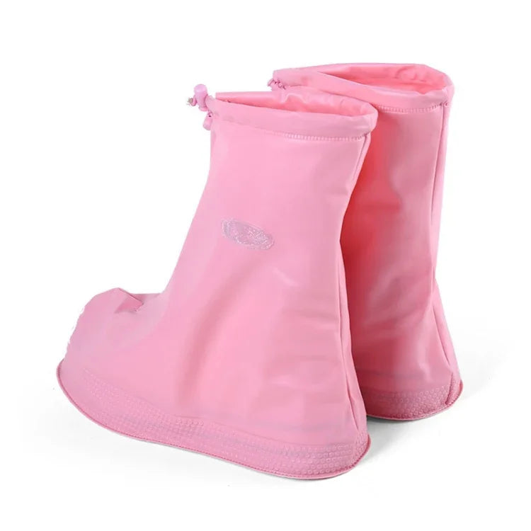 Capa de Sapato Infantil de PVC de Moda Antiderrapante Impermeável com Sola Grossa Tamanho: M, Tamanho: M