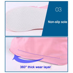 Capa de Sapato Infantil de PVC de Moda Antiderrapante Impermeável com Sola Grossa Tamanho: M, Tamanho: M