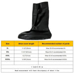 Capa de Sapato para Adulto de Cano Alto à Prova de Chuva e Neve Tamanho: XXL, Tamanho: XXL