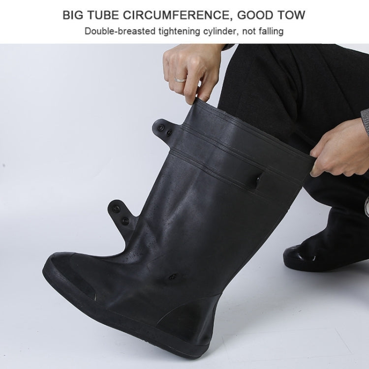 Capa de Sapato para Adulto Alta, Resistente à Chuva e Neve, Tamanho: XXXL