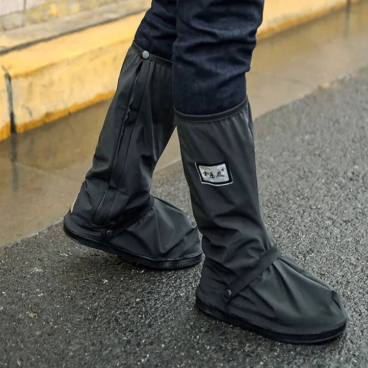 Sapatos de Chuva Grossos, Altos, Resistente à Chuva e Neve, Tamanho: XL