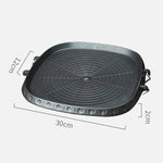 Prato quadrado para churrasco exterior AOTU AT6353, AOTU AT6353