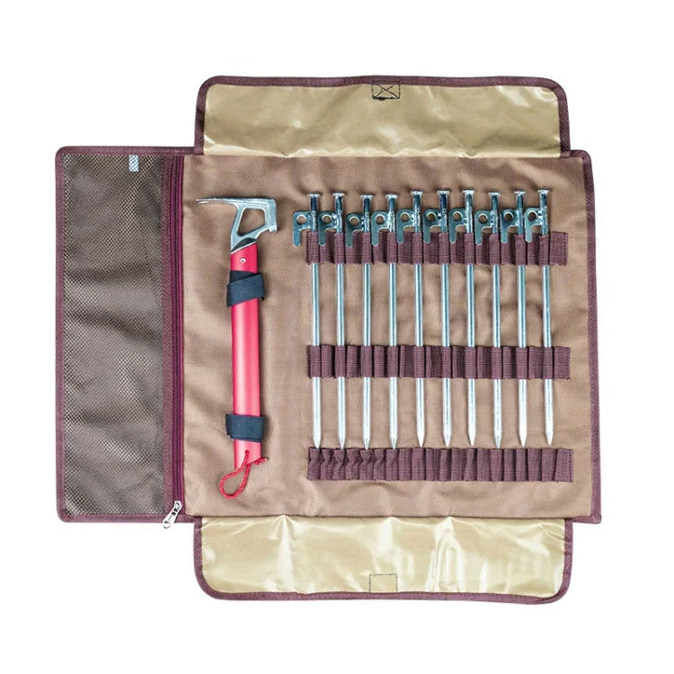 Kit de ferramentas para acessórios de estacas de tenda de campismo exterior AOTU AT6543-2