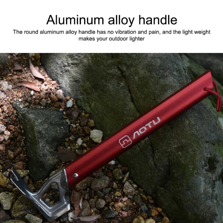 Kit de ferramentas para acessórios de estacas de tenda de campismo exterior AOTU AT6543-2