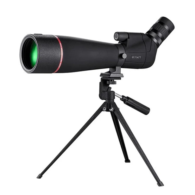 HTK-72 Telescópio Monóculo com Zoom de Visão Noturna de Alta Definição 20x-60x para Camping e Observação de Aves ao Ar Livre, com Tripé, 20 x 60