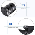 HTK-72 Telescópio Monóculo com Zoom de Visão Noturna de Alta Definição 20x-60x para Camping e Observação de Aves ao Ar Livre, com Tripé, 20 x 60