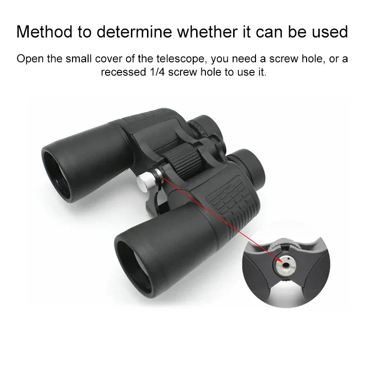 Datyson 5P0008 Conector de Tripé para Telescópio Adaptador em L Todo em Metal, 5P0008