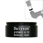 Datyson 5P0092 Acessórios para Telescópio Astronómico Rosca Grossa Lente Redutora de Foco 0,5X 1,25 polegadas, 5P0092 Rosca Grossa