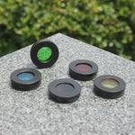 Datyson 5P9954 Acessórios para Telescópio Astronómico Filtro Neutro para Planeta, Lua e Nebulosa 1,25 polegadas, Roxo, Vermelho, Amarelo, Preto, Laranja, Rosa, Verde, Azul