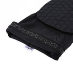 1 PC Suporte Elástico para Joelhos em Lycra Resistente a Colisões, Formato Colmeia, Versão Longa, Tamanho: XL, XL