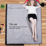Saco-cama para campismo exterior, cama interior de algodão com costura, tamanho: 210x80cm, peso: 1,6kg, 1,6kg