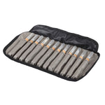 Conjunto WLXY de 12 Cinzéis para Entalhe em Madeira, Ferramentas Básicas para Trabalho Manual com Carimbos de Borracha, WL-9330