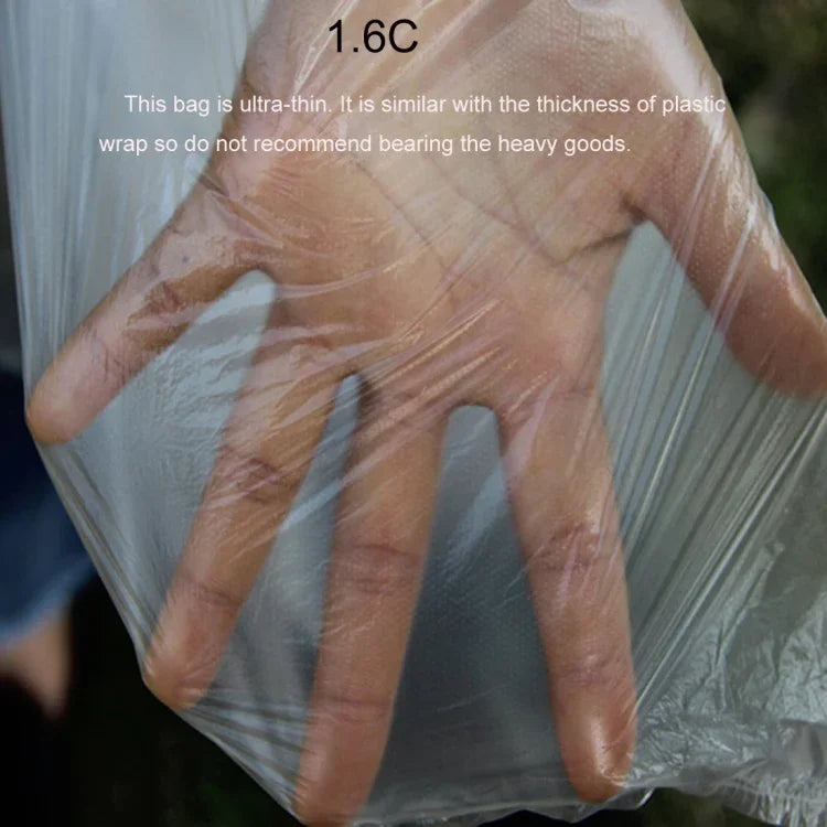 100 PCS 1.6C Dust-proof Moisture-proof Plastic PE Packaging Bag, Size: 45cm x 60cm, 45cm x 60cm