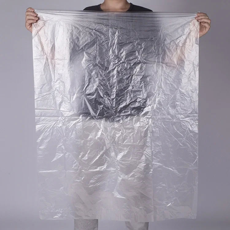 100 PCS Sacos de Embalagem de Plástico PE à Prova de Pó e Humidade, Tamanho: 60cm x 100cm, 60cm x 100cm