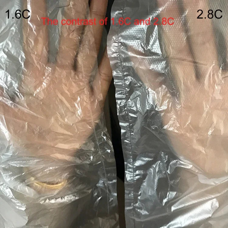 100 PCS Sacos de Embalagem de Plástico PE à Prova de Pó e Humidade, Tamanho: 60cm x 100cm, 60cm x 100cm