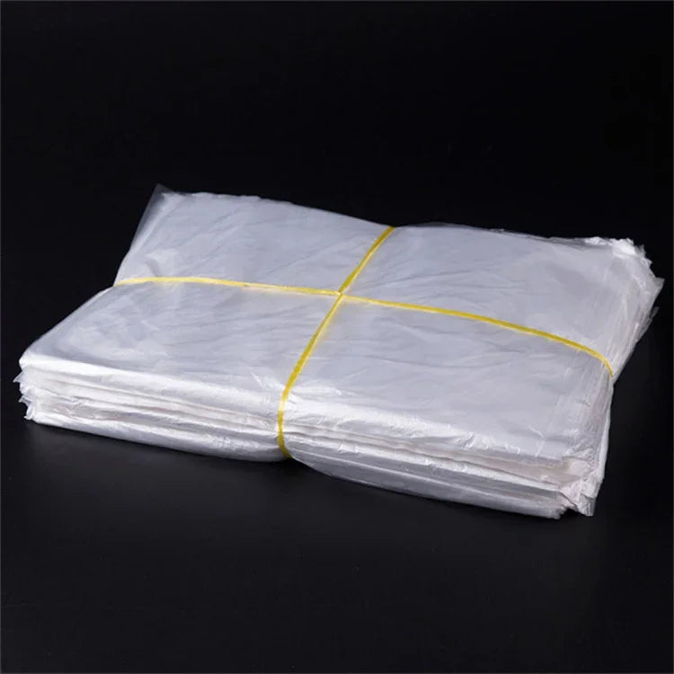 100 PCS Sacos de Embalagem de Plástico PE à Prova de Pó e Humidade, Tamanho: 60cm x 100cm, 60cm x 100cm