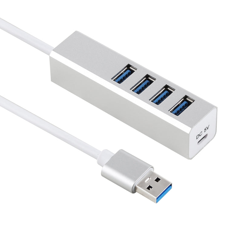 Hub USB 3.0 de 4 Portas com Alimentação Própria / Bus Power e Velocidade Super Rápida de 5Gbps, USB