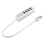 Hub USB 3.0 de 4 Portas com Alimentação Própria / Bus Power e Velocidade Super Rápida de 5Gbps, USB