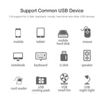 Hub USB 3.0 de 4 Portas com Alimentação Própria / Bus Power e Velocidade Super Rápida de 5Gbps, USB
