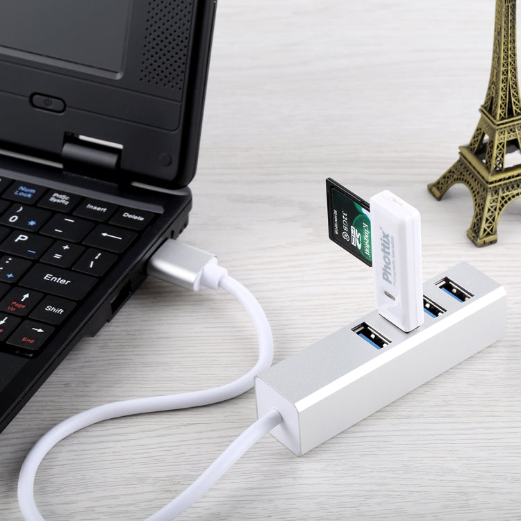 Hub USB 3.0 de 4 Portas com Alimentação Própria / Bus Power e Velocidade Super Rápida de 5Gbps, USB
