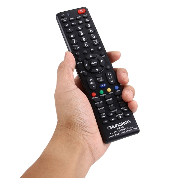 Comando Universal CHUNGHOP E-S902 para SKYWORTH LED TV / LCD TV / HDTV / 3DTV, para TV SKYWORTH