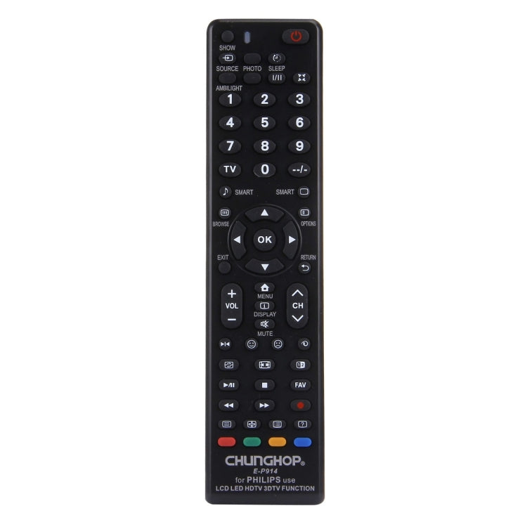 Comando Universal CHUNGHOP E-P914 para PHILIPS LED LCD HDTV 3DTV, para TV PHILIPS