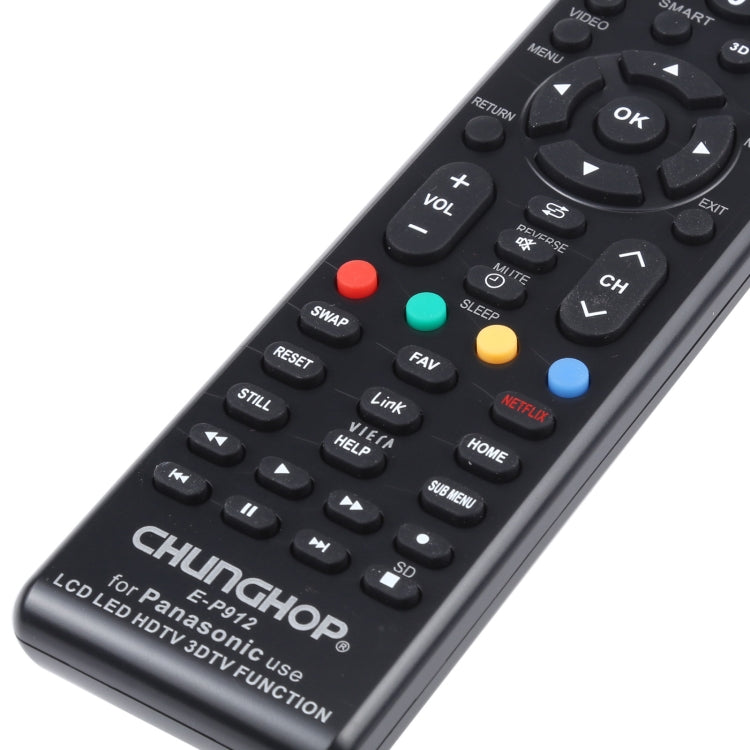 Comando Universal CHUNGHOP E-P912 para TV PANASONIC LED / LCD / HDTV / 3DTV, para TV PANASONIC