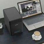 Caixa para Disco Rígido USB 3.0 ORICO DS500U3 de 3,5 polegadas com 5 Baias Tipo Magnético e Indicador LED Azul, USB 3.0