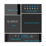 Caixa para Disco Rígido USB 3.0 ORICO DS500U3 de 3,5 polegadas com 5 Baias Tipo Magnético e Indicador LED Azul, USB 3.0