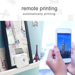 Impressora Térmica Portátil de Bolso Sem Tinta Peripage A6 Bluetooth, A6 Rosa, A6 Azul, A6 Branco