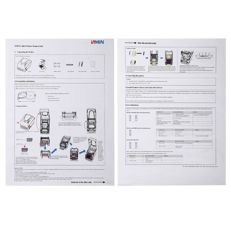 Impressora de Código de Barras Térmica com Porta USB Conveniente X1, Calibração Automática, Supermercado, Loja de Chá, Restaurante, Tamanho Máximo de Papel Térmico Suportado: 57*30mm