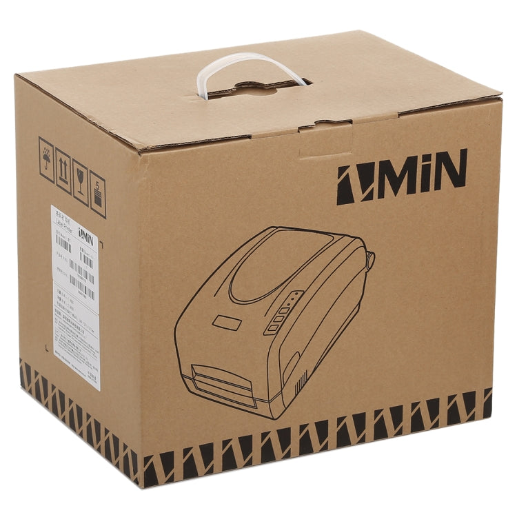 Impressora de Código de Barras Térmica com Porta USB Conveniente X1, Calibração Automática, Supermercado, Loja de Chá, Restaurante, Tamanho Máximo de Papel Térmico Suportado: 57*30mm