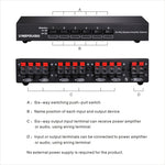 LINEPAUDIO B898 Altifalante Estéreo Seis Vias / Amplificador Comparador Interruptor Seletivo Bidirecional
