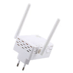 Extensor de Alcance Wireless-N 300Mbps Repetidor WiFi Amplificador de Sinal com 2 Antenas Externas, Ficha UE, 2 Antenas Externas (Branco), 2 Antenas Externas (Preto)