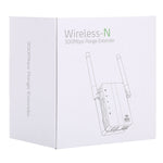Extensor de Alcance Wireless-N 300Mbps Repetidor WiFi Amplificador de Sinal com 2 Antenas Externas, Ficha UE, 2 Antenas Externas (Branco), 2 Antenas Externas (Preto)