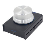 Controlador de volume USB OT-U001 para altifalantes de computador, botão controlador de volume de áudio, OT-U001 (Azul), OT-U001 (Preto)