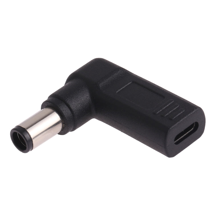 Adaptador Conector USB-C / Tipo-C Fêmea para Plugue Macho 7.4 x 5.0mm em Cotovelo para Portáteis Dell, Cotovelo 7.4 x 5.0mm (Dell)