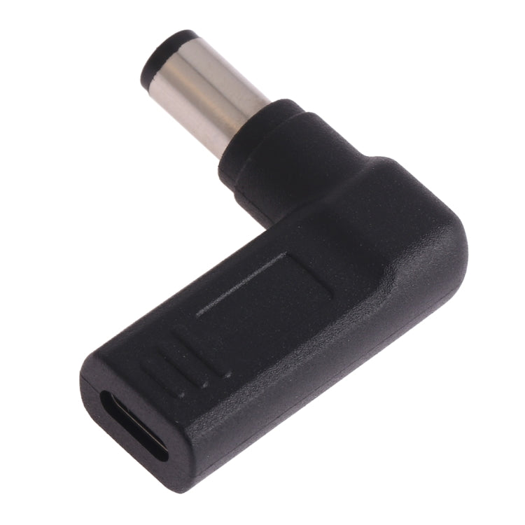 Adaptador Conector USB-C / Tipo-C Fêmea para Plugue Macho 7.4 x 5.0mm em Cotovelo para Portáteis Dell, Cotovelo 7.4 x 5.0mm (Dell)