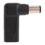 Adaptador Conector USB-C / Tipo-C Fêmea para Plugue Macho 7.4 x 5.0mm em Cotovelo para Portáteis Dell, Cotovelo 7.4 x 5.0mm (Dell)