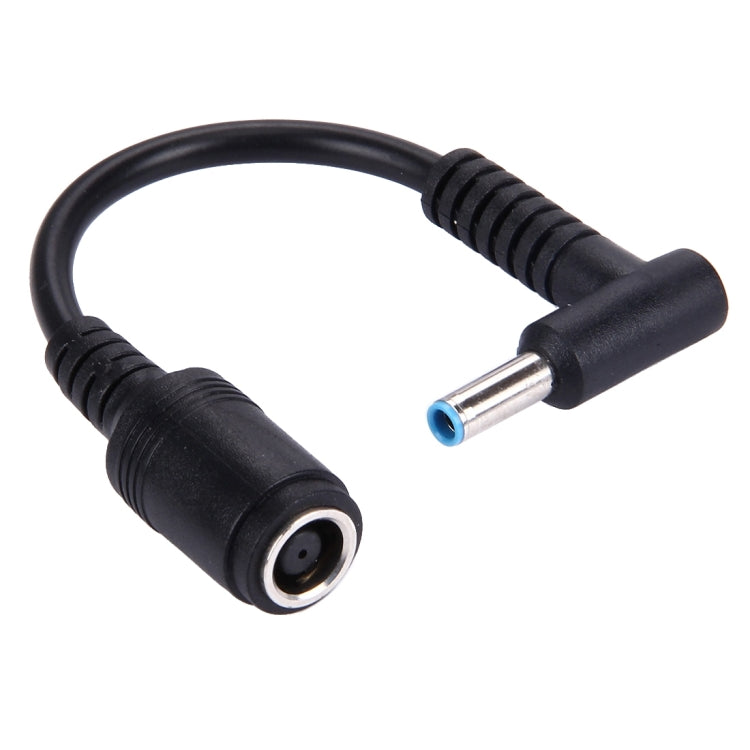 Cabo Adaptador de Energia com Interfaces Macho Curvo 4.5 x 3.0mm para Fêmea 7.4 x 5.0mm para Portátil, Comprimento: 10cm, Macho Curvo 4.5 x 3.0mm (Comprimento: 10cm)