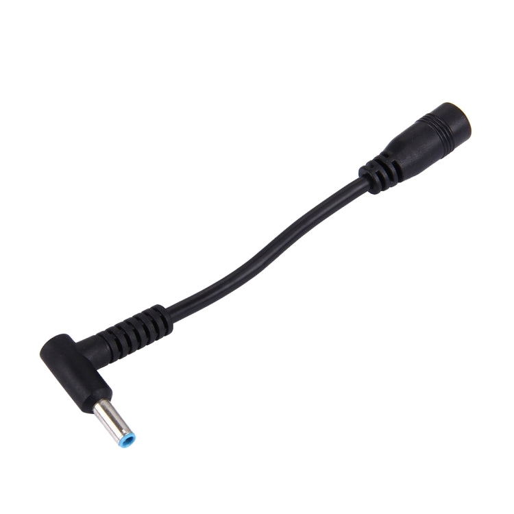 Cabo Adaptador de Energia com Interfaces Macho Curvo 4.5 x 3.0mm para Fêmea 5.5 x 2.1mm para Portátil, Comprimento: 10cm, Macho Curvo 4.5 x 3.0mm