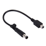Cabo Adaptador de Energia com Interfaces Fêmea 4.5 x 3.0mm para Macho 7.4 x 5.0mm para Portátil, Comprimento: 20cm, Fêmea 4.5 x 3.0mm
