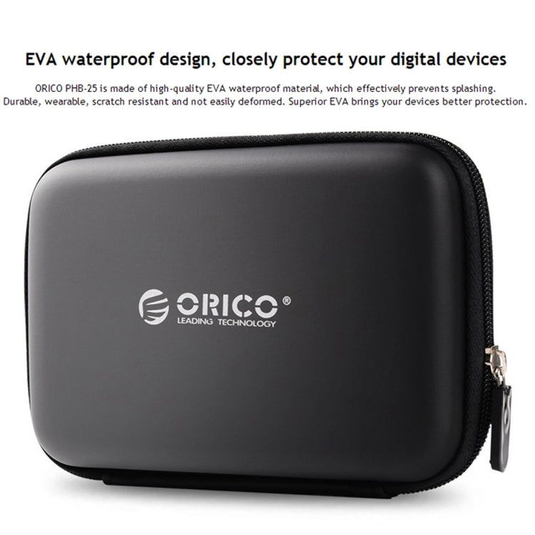 ORICO PHB-25 Caixa para Disco Rígido SATA de 2,5 polegadas Capa Protetora para Disco Rígido