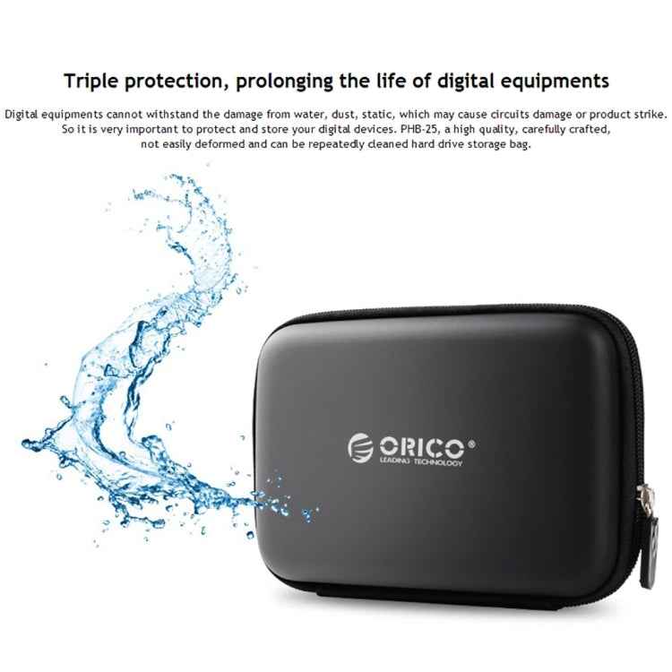 ORICO PHB-25 Caixa para Disco Rígido SATA de 2,5 polegadas Capa Protetora para Disco Rígido